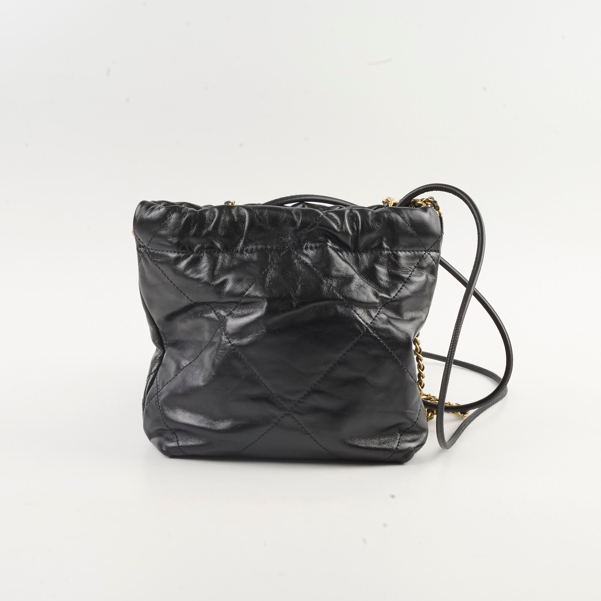 Original Chanel Mini 22 Bag Black with Microchip - Luxury Designer Crossbody Purse for Women, Perfect for Parties, Date Nights & Everyday Use