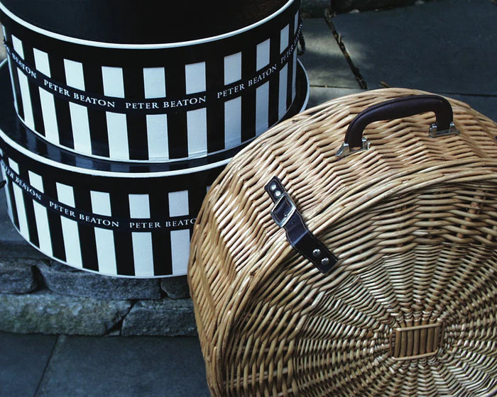 Peter Beaton Wauwinet Large Brim Leghorn Straw Hat - Natural Underbrim - Perfect for Beach, Garden & Summer Outdoor Activities