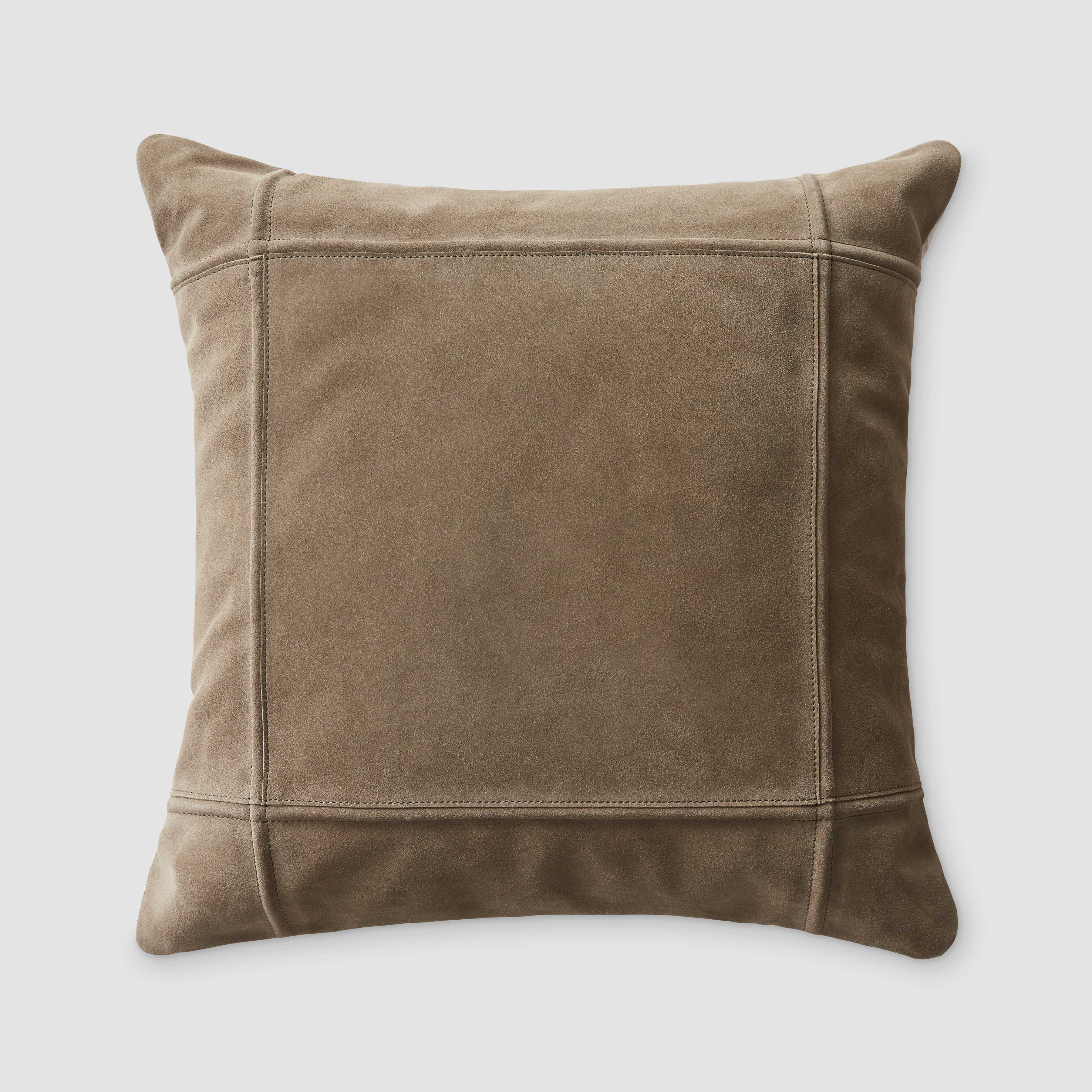 Luxury Ghama Suede Pillow - Soft & Hypoallergenic Decorative Throw Pillow for Sofa, Bed, Couch - Perfect for Living Room, Bedroom & Home Decor