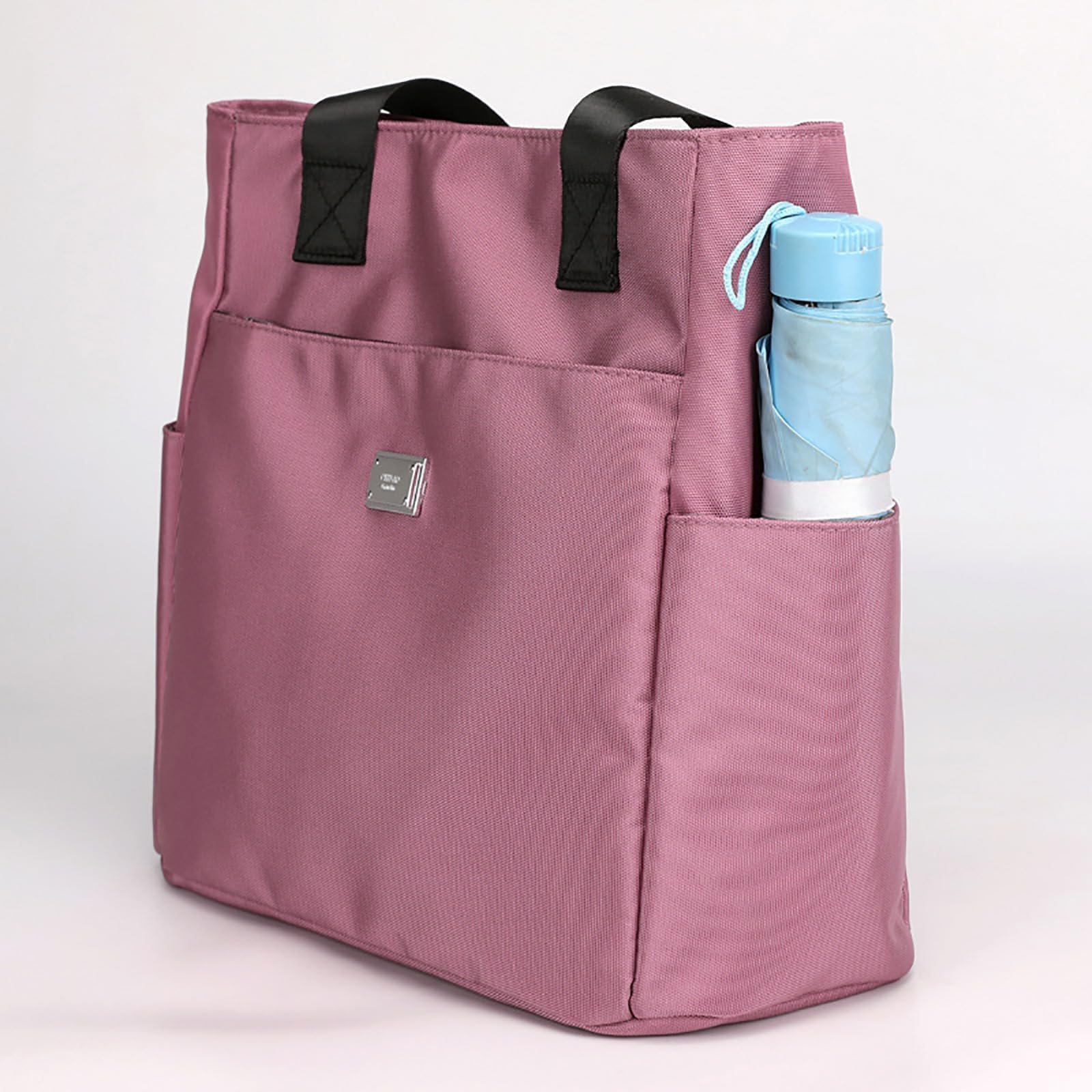 Large Capacity Waterproof Multi-Pocket Nylon Shoulder Bag for Women - Stylish Tote & Travel Purse - Bigbicc Durable Shoulder Bag for Work, Gym, Shopping & Outdoor Activities