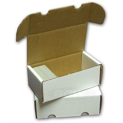 BCW 400-Count Card Storage Box - Pack of 2 | Perfect for Trading Cards, Sports Cards & Collectibles Storage | Organize & Protect Your Valuable Card Collection at Home or Events