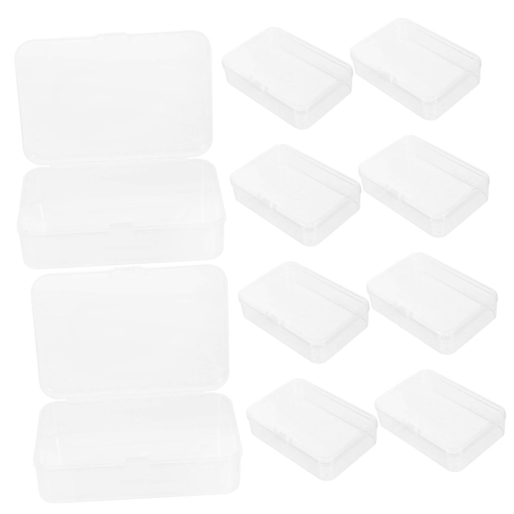 HAPINARY 30 Pcs Clear Rectangular Game Card Storage Case - Waterproof Trading Card Holder for MTG, Pokemon, Yugioh - Perfect for Collectors, Gamers & Travel