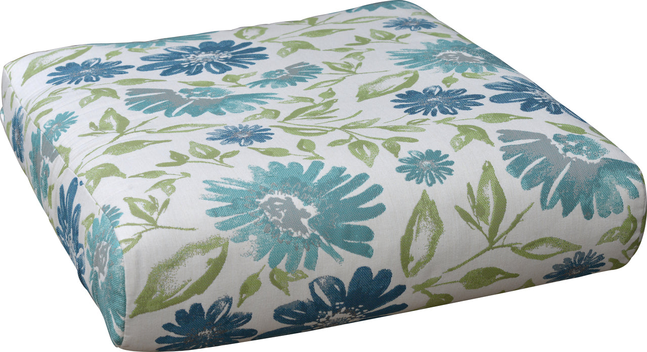 Berlin Gardens Classic Terrace Seat Cushion - Waterproof Outdoor Patio Furniture Cushion for Garden, Deck, Poolside & Porch Use