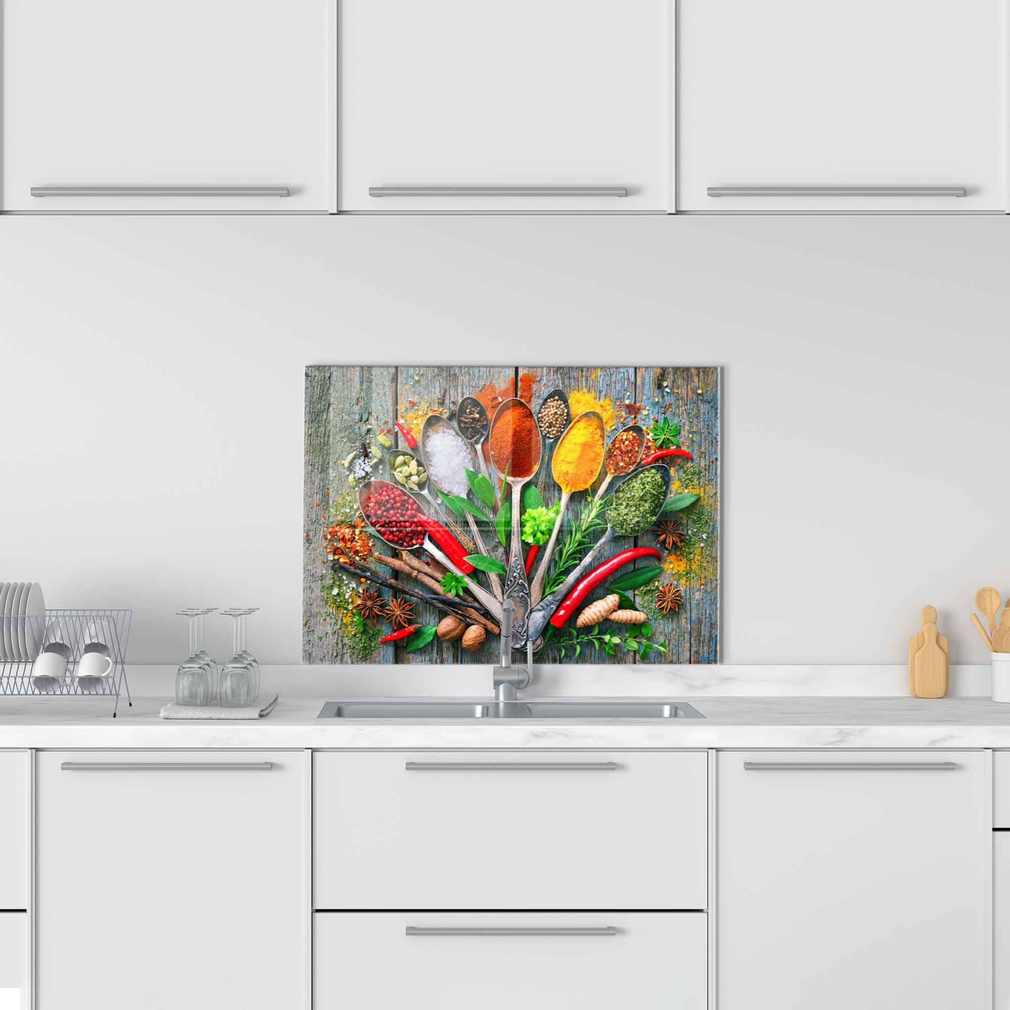Premium Tempered Glass Kitchen Backsplash - 30x24 Inch Heat-Resistant Stove Splash Guard & Sink Cover - Modern Splashback Tile for Wall Protection & Stylish Home Decor - Perfect for Cooking, Baking & Kitchen Renovation