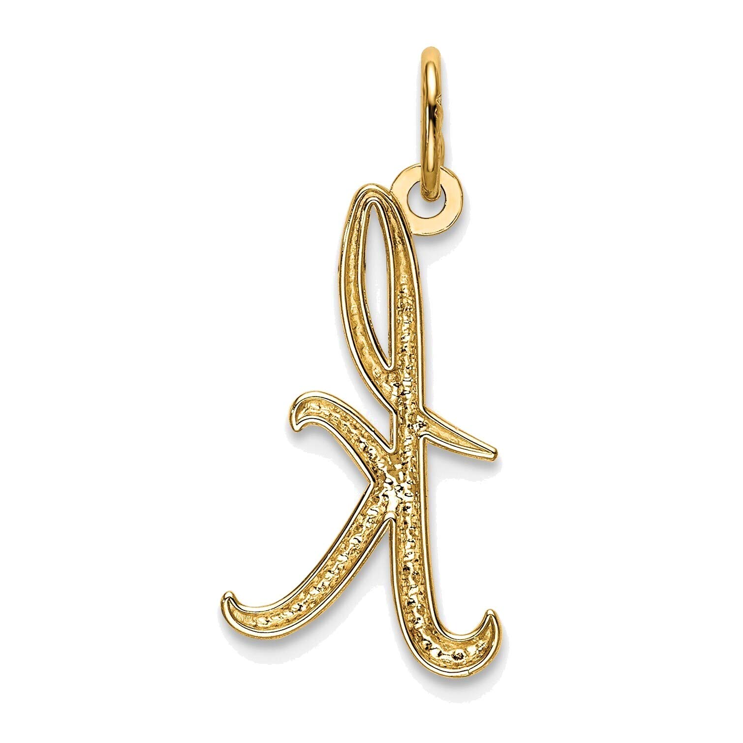 14K Yellow Gold Initial Charm - Personalized Jewelry for Gifts & Everyday Wear