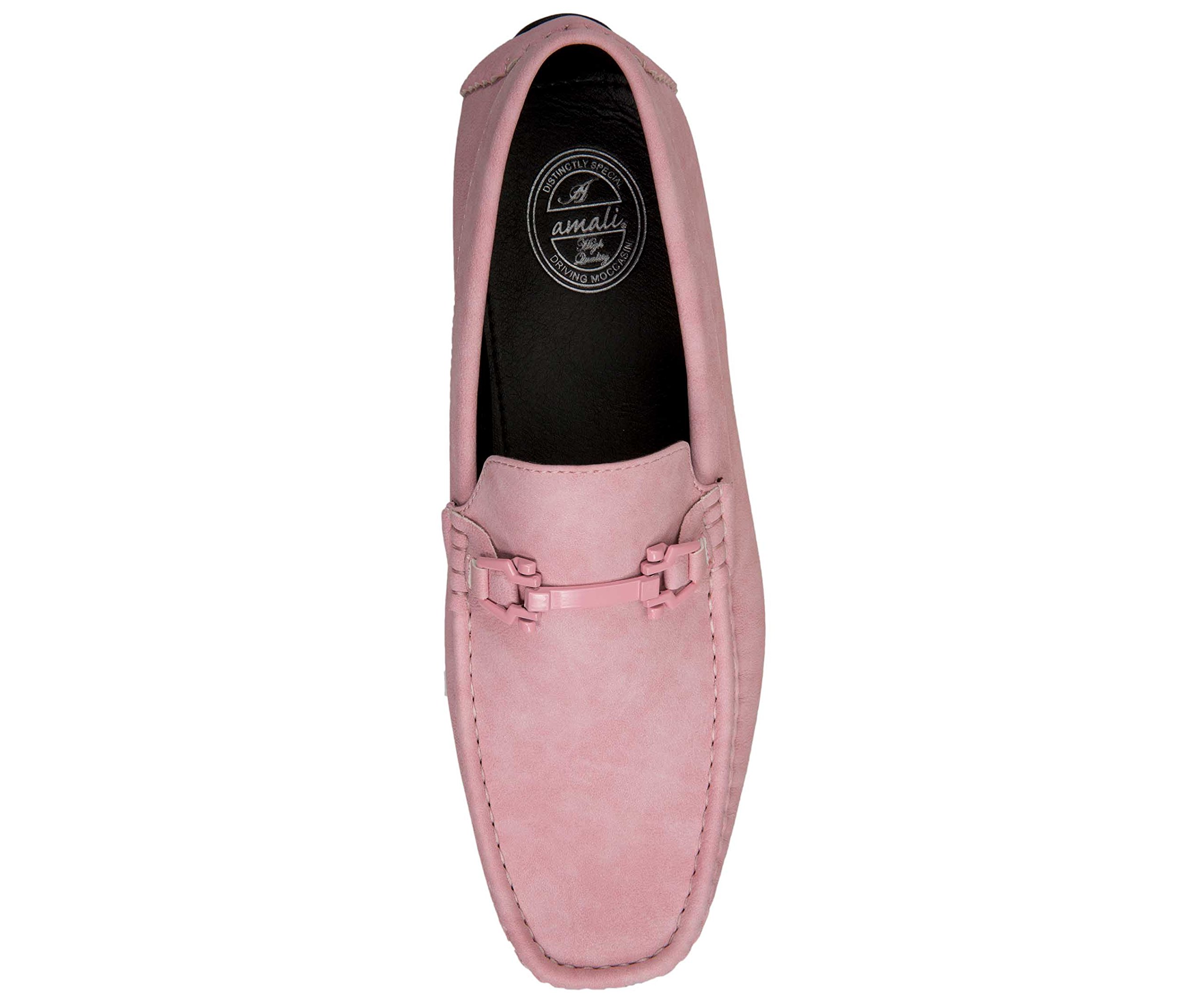 Amali Danny Men's Dress Shoes - Genuine Leather Moccasin Loafers for Men | Slip-On Driving Shoes | Comfortable & Stylish for Business, Casual & Formal Occasions