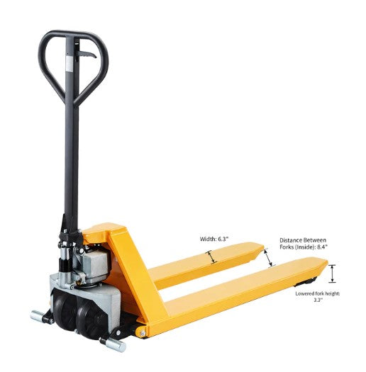 Apollolift A1014 Electric Pallet Jack - 2200 lbs Capacity, 45