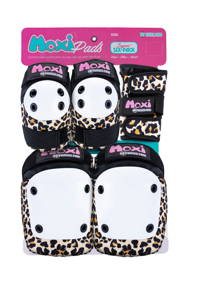 187 Junior Combo Pad Set - 6-Piece Protective Gear for Young Skateboarders & Scooter Riders - Perfect for Kids' Skate Park Safety & Outdoor Sports