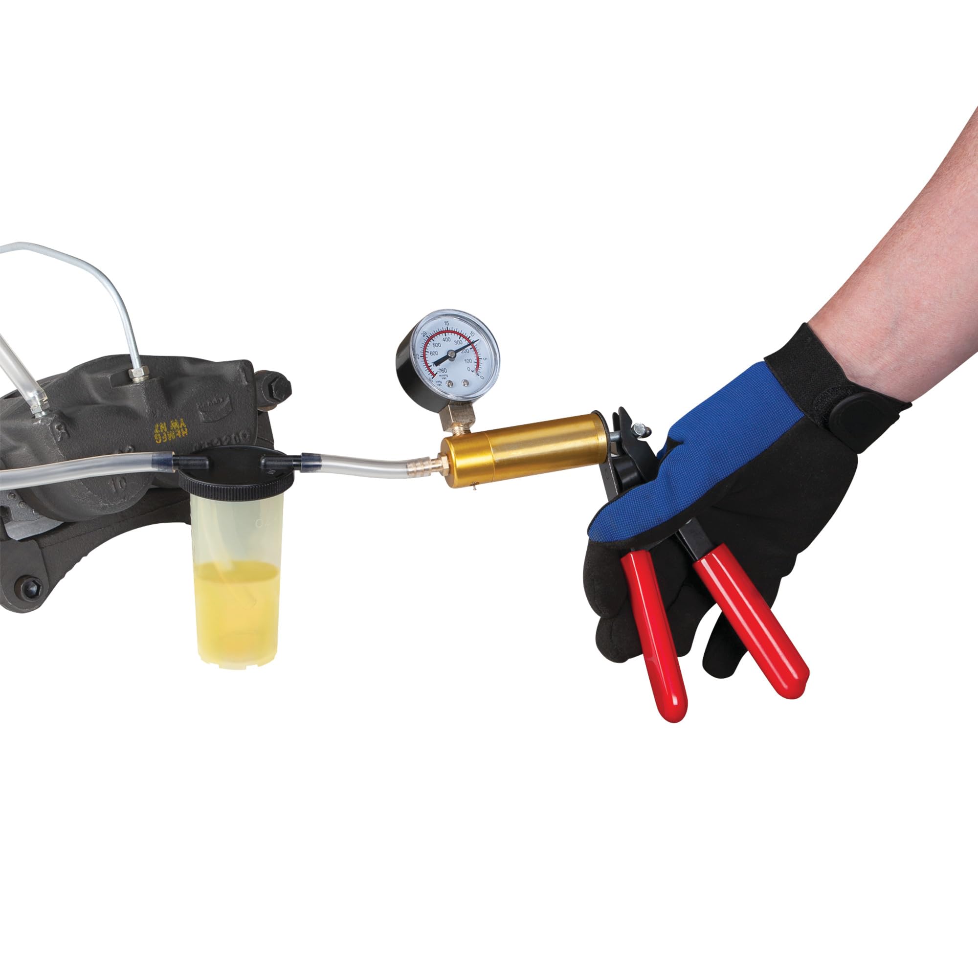 Performance Tool W87031 Vacuum Pump Kit - Professional Automotive Diagnostic Tool for Vacuum & Pressure Testing, Engine Diagnostics, Brake Bleeding & Fluid Transfer | Ideal for Mechanics, DIY Car Repairs & HVAC System Maintenance