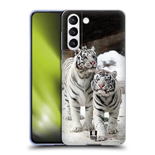 Two White Tigers