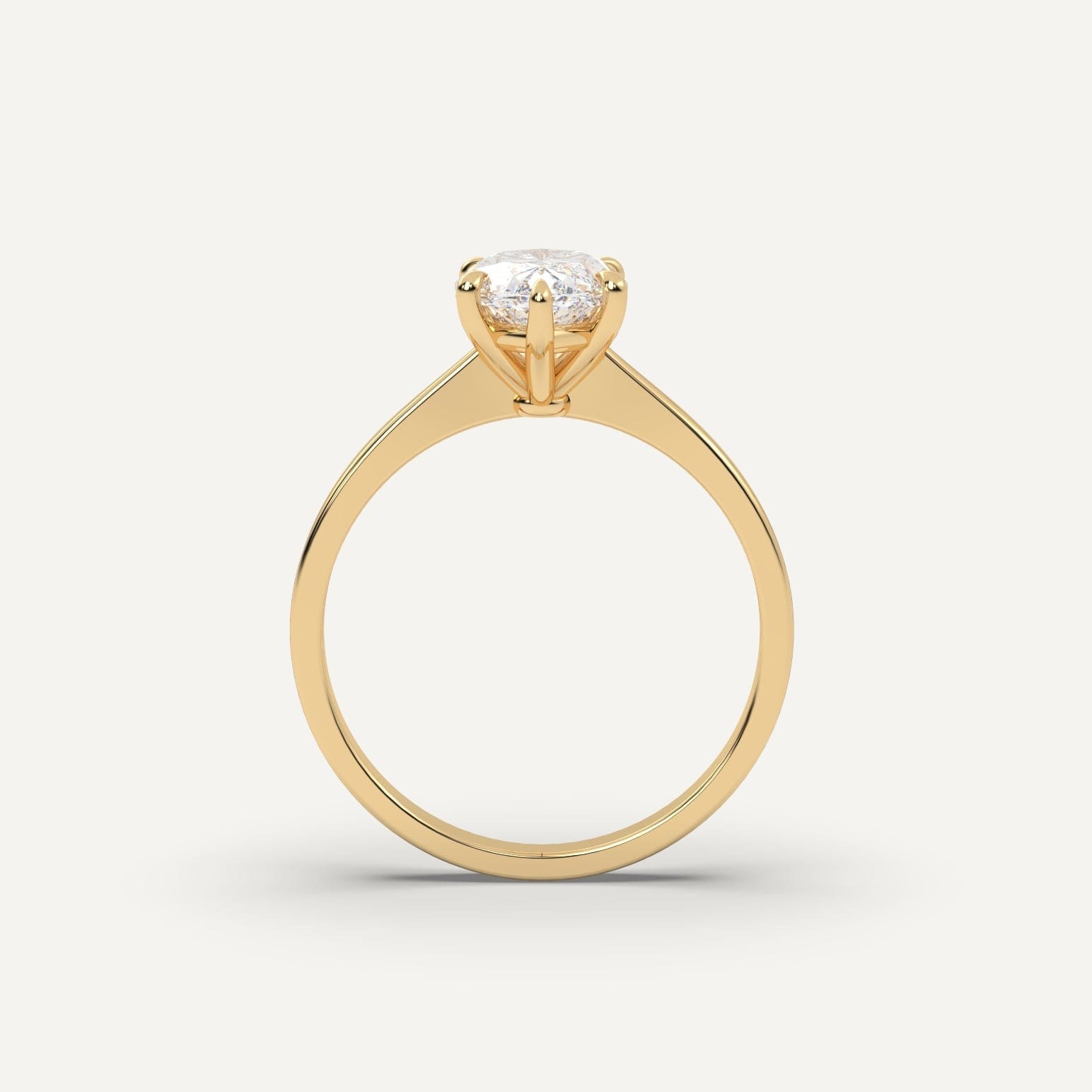 2 Carat Marquise Cut Diamond Ring - 14K White Gold Engagement Ring for Women - Perfect for Proposals, Anniversaries & Special Occasions