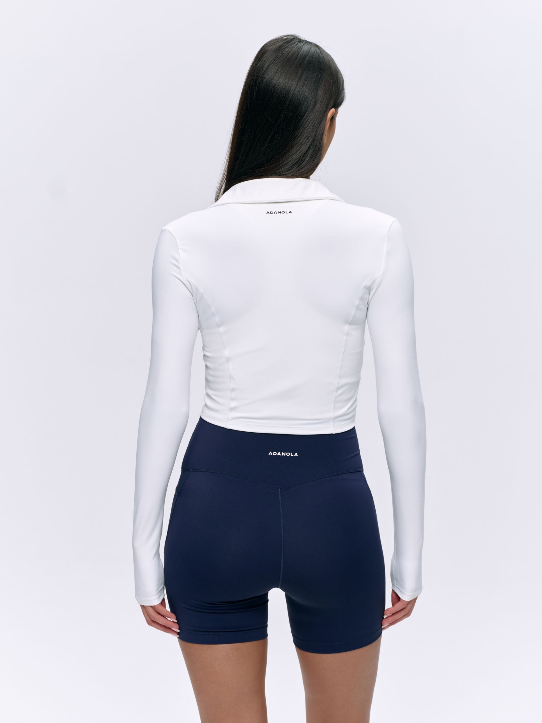 Stylish Brushed Long Sleeve Collared Top for Women - Classic White Shirt | Perfect for Office Wear, Casual Outfits & Layering