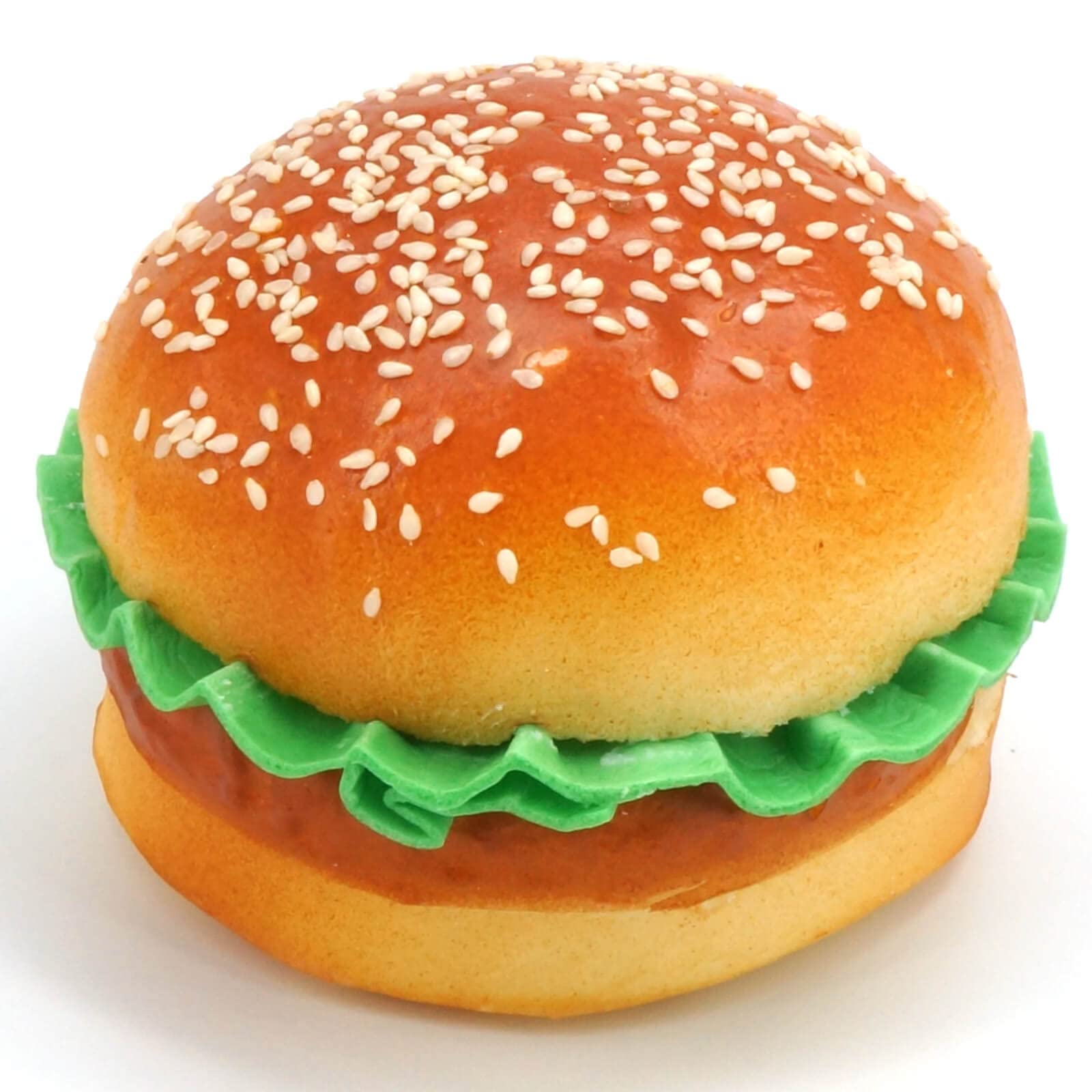 Realistic Fake Hamburger & Artificial Bread - Lifelike Faux Food Replica for Kitchen Decor, Bakery Display Props, and Photography Staging (Chicken Burger Style) - Perfect for Restaurant Window Displays, Food Photography, and Themed Party Decorations