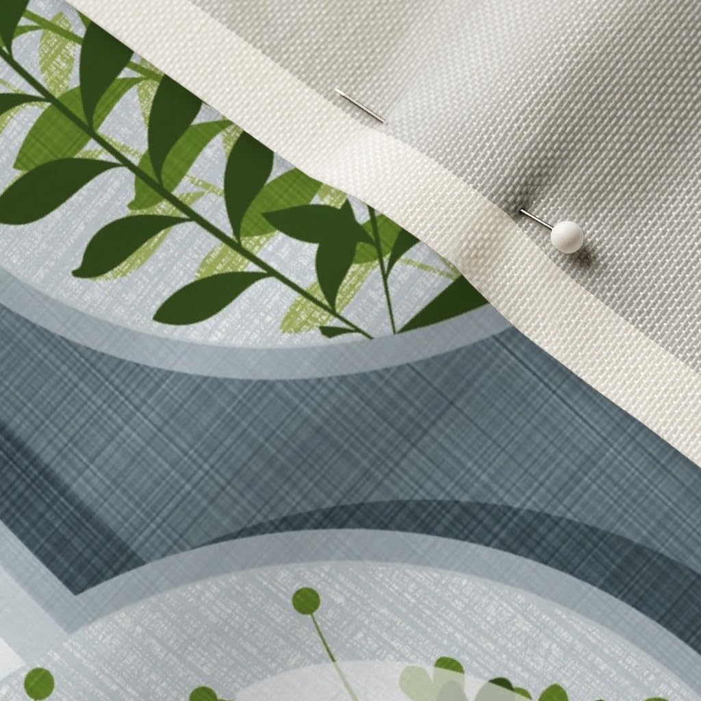 Tiny Planets Garden Butterfly Botanical Science Earth Print Velvet Fabric by The Yard - Upholstery, Home Decor & Apparel Material - Perfect for DIY Curtains, Throw Pillows and Fashion Accessories
