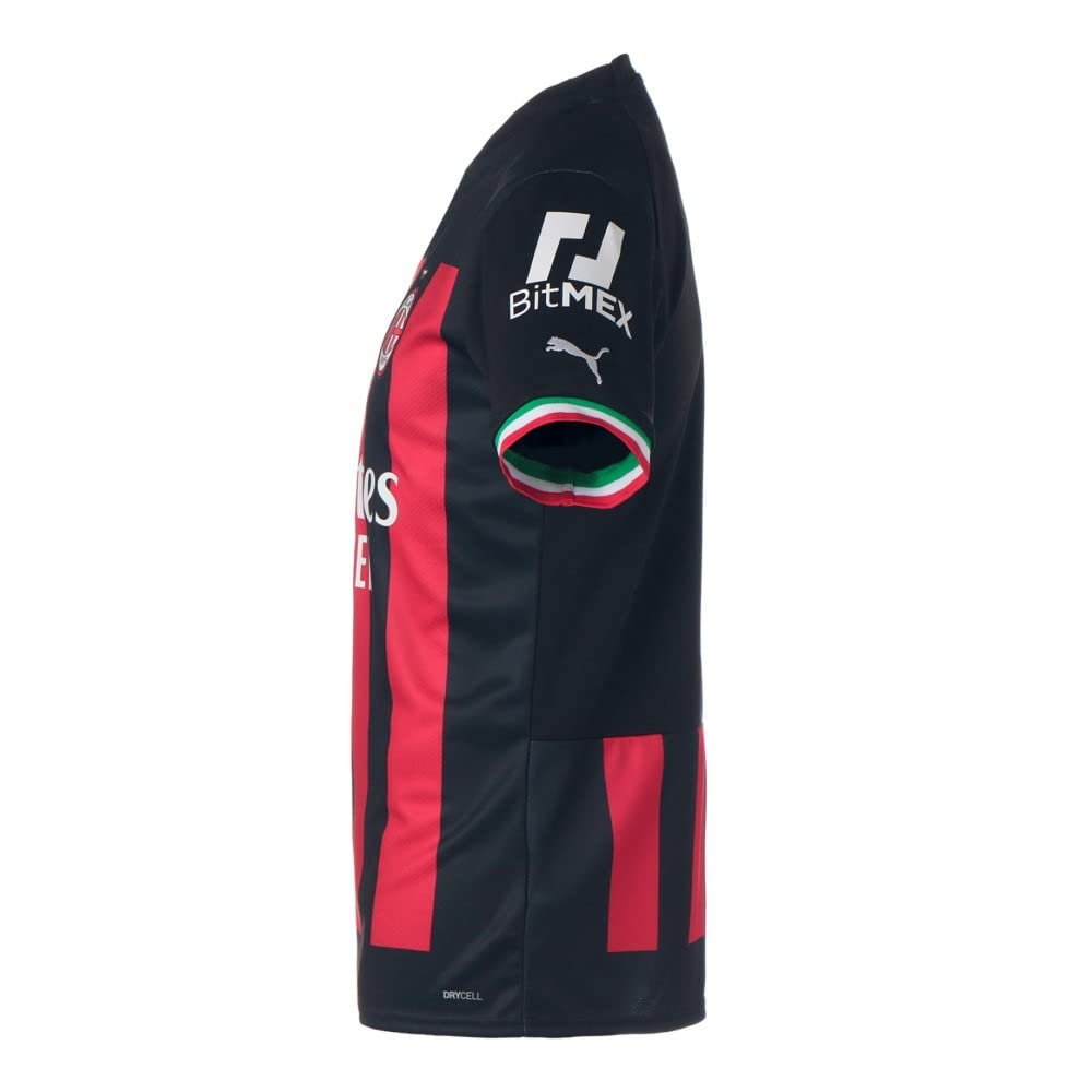 AC Milan Men's Home Jersey 2023-24 - Official Soccer Jersey for Fans & Players - Perfect for Matchdays, Training & Gifting