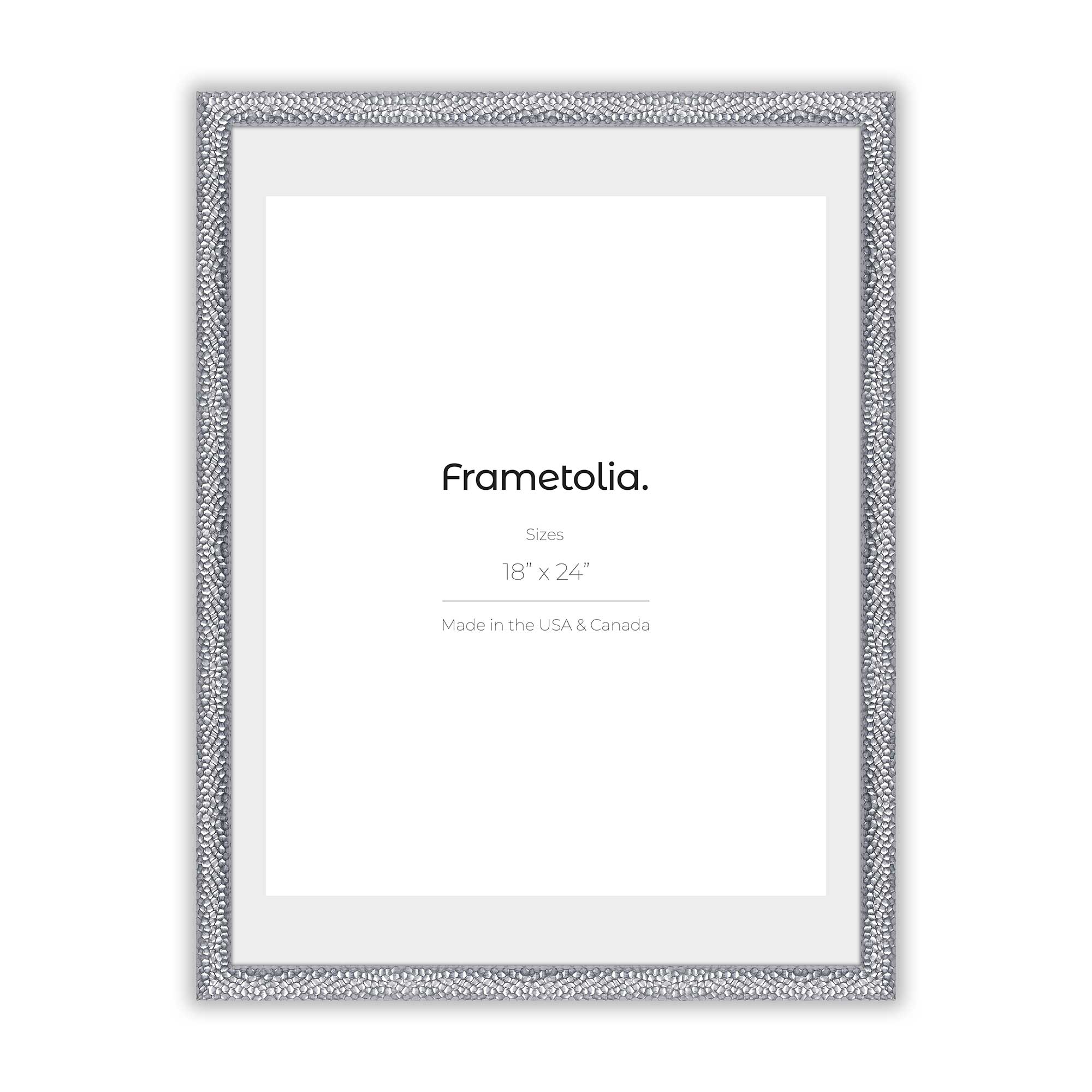 Handmade Hammered Silver Picture Frame - Customizable Photo Display for Home & Office Decor | Perfect for Weddings, Anniversaries & Gifts