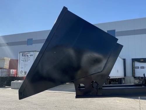 1.5-3.0 Cubic Yard Forklift Dump Hoppers - Standard & Heavy Duty Tip Bins for Warehouse, Construction & Industrial Material Handling