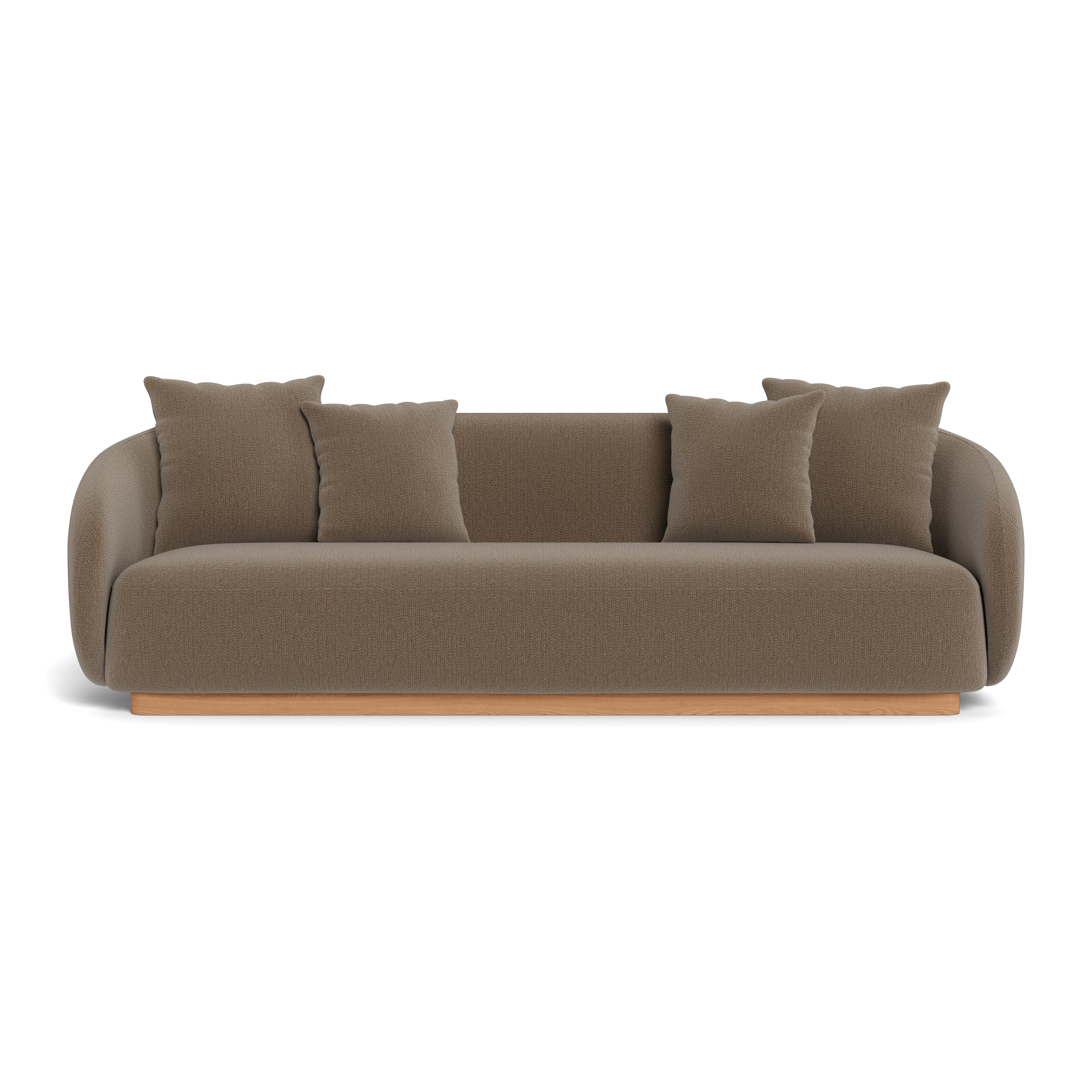 Como 3-Seat Sofa - Modern Fabric Sectional Couch for Living Room, Lounge & Apartment - Comfortable L-Shaped Sofa Bed for Small Spaces