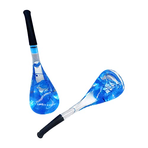 2Pcs Ice Massage Balls for Face - Cooling Therapy to Reduce Swelling & Puffiness - Blue Facial Ice Roller for Skincare, Post-Workout Recovery & Sunburn Relief
