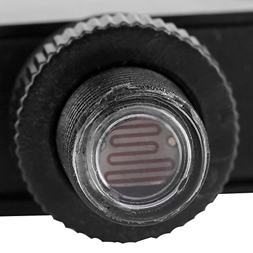Outdoor Hard-Wired Post Eye Light Control with Photocell Sensor - 120V AC Dusk to Dawn Automatic On/Off Photoelectric Switch for Lighting Fixtures - Perfect for Garden, Pathway, and Security Lighting