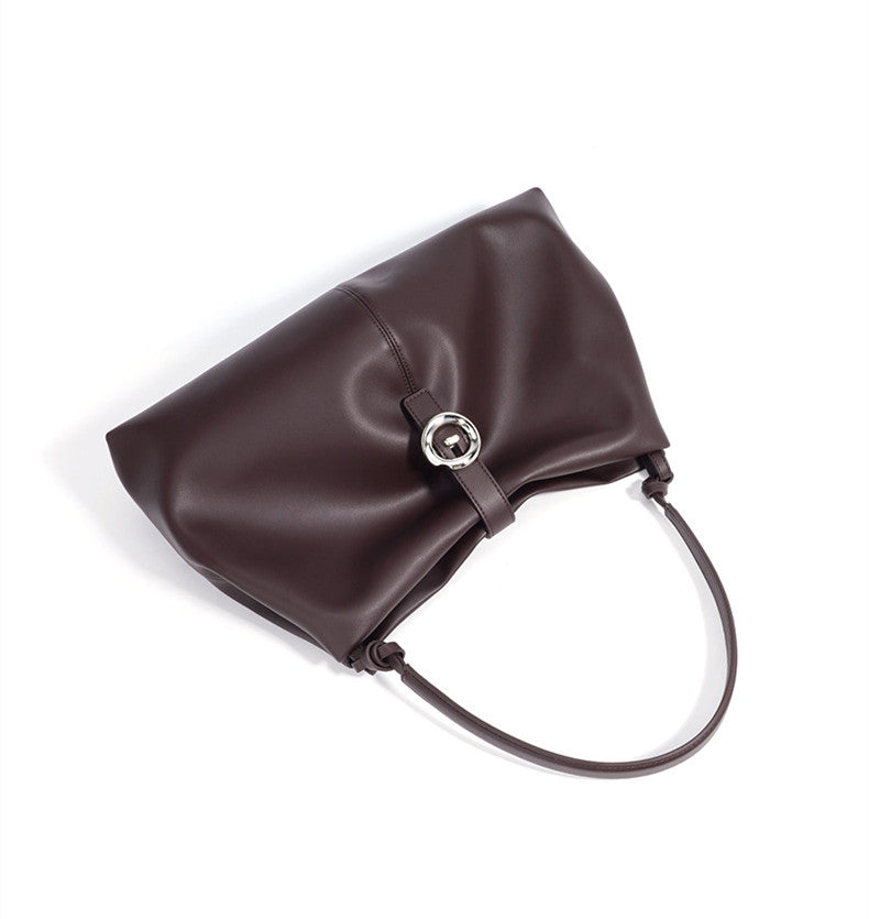 Premium Soft Leather Shoulder Bag for Women - Stylish & Durable Crossbody Purse - Perfect for Work, Travel & Everyday Use