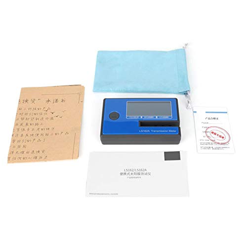 LS162A Handheld Window Solar Tester Meter - UV/IR Rejection & Light Transmission Analyzer (1400nm) for Measuring Window Film, Tinted Glass - Perfect for Auto, Home & Office Window Tint Testing