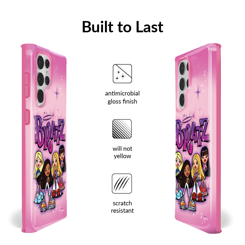 Bratz Airbrush Angelz Samsung Phone Case - Stylish Protective Cover for Samsung Galaxy - Perfect for School, Work, and Everyday Use