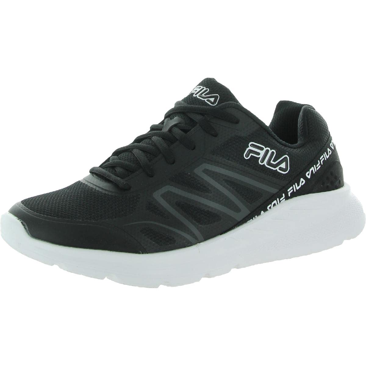 FILA Men's Memory Cryptostride Performance Running Shoes - Lightweight Athletic Sneakers for Gym, Jogging & Daily Workouts