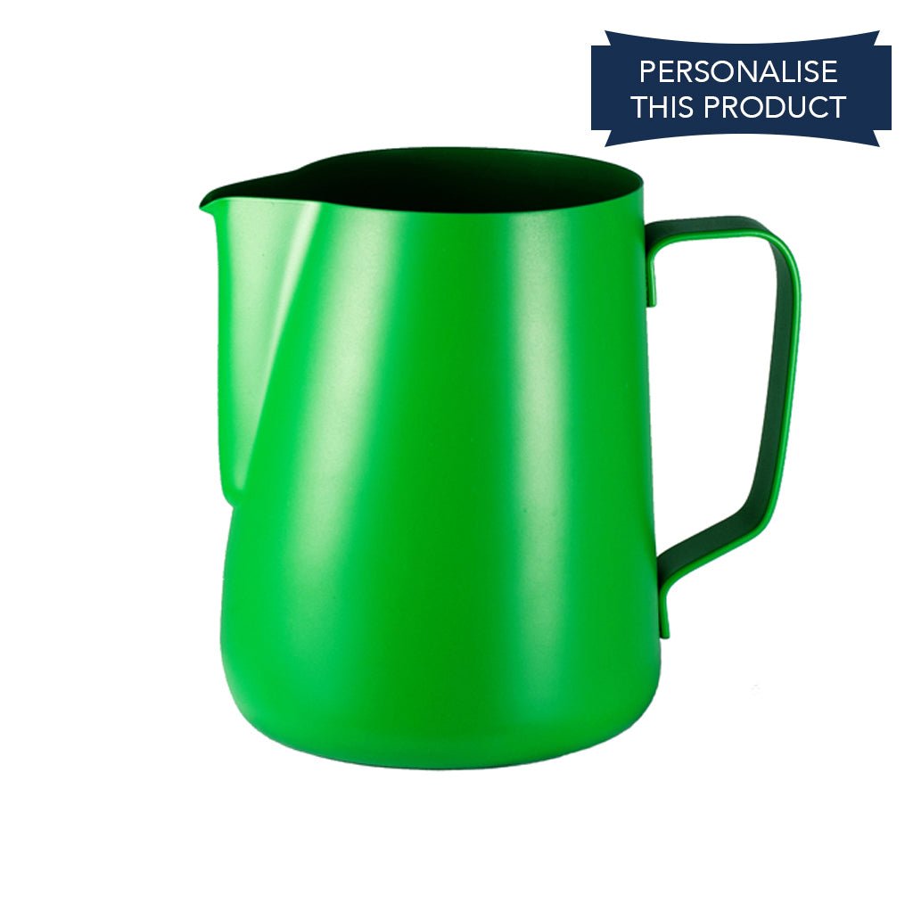 Green Earth 600ml Milk Jug - BPA-Free Glass Pitcher for Coffee, Tea & Smoothies - Perfect for Breakfast, Kitchen & Dining Use