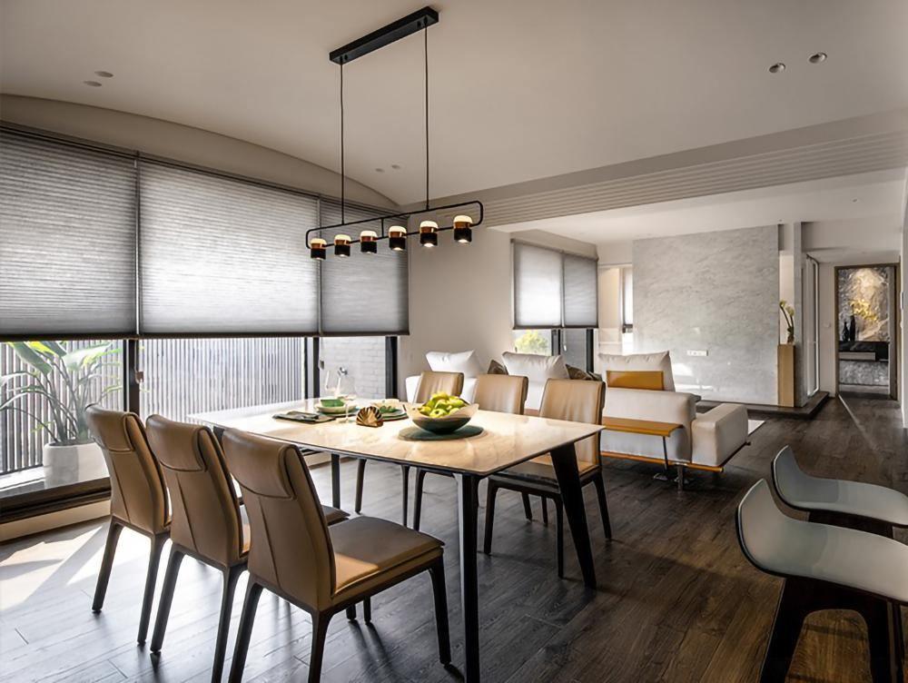 Adjustable Glass Pendant Light Fixture - Modern Dimmable Hanging Chandelier for Kitchen Island, Dining Room & Bedroom Lighting Decor