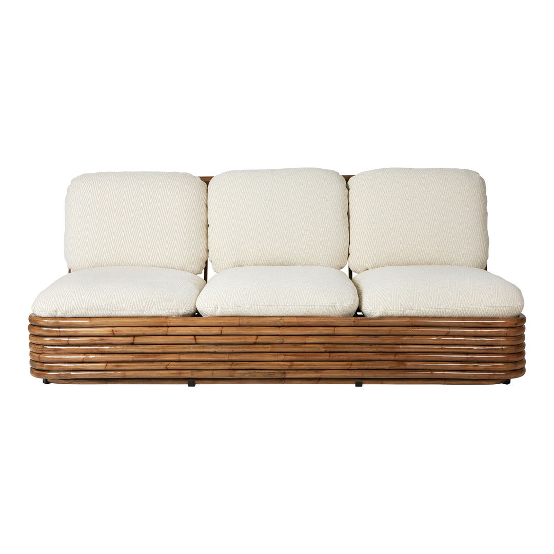 Bohemian 72-Inch Sofa - Modern Boho Chic Living Room Furniture for Small Spaces, Comfortable Couch for Apartments & Cozy Home Decor