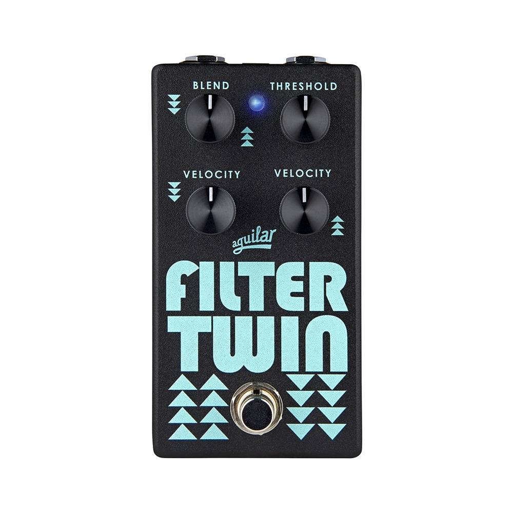 Aguilar Filter Twin V2 Dual Bass Envelope Filter Pedal - Professional Guitar Effects Pedal for Bass Players - Perfect for Live Performances & Studio Recording