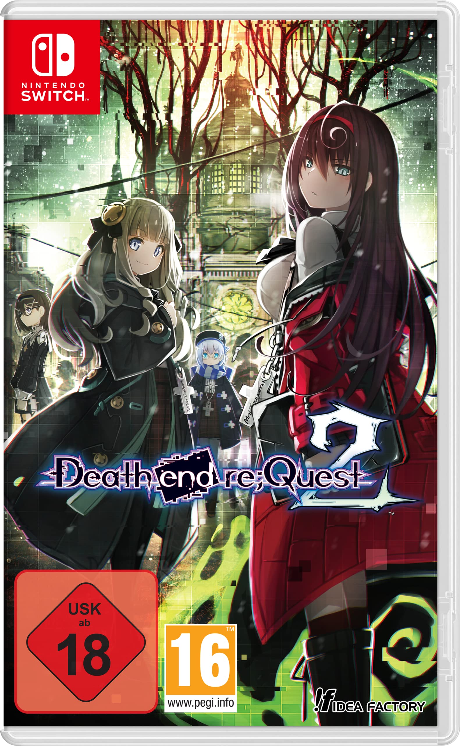 Death end re;Quest 2 Calendar Edition - Nintendo Switch Game | JRPG Adventure with Exclusive Calendar | Perfect for Anime Fans & Collectors | Great for Gaming Nights & Gift Giving