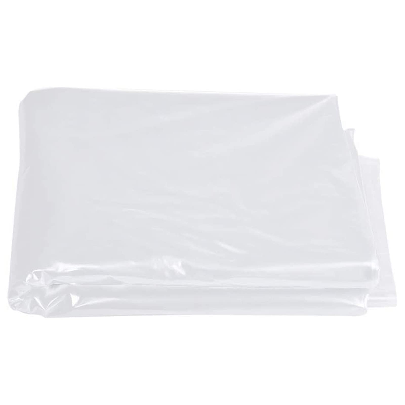 01SHIRTS Clear Greenhouse PE Film - Waterproof UV Resistant Plant Cover for Freeze Protection, Gardening & Outdoor Plant Care - Ideal for Vegetables, Flowers & Seedlings in Winter