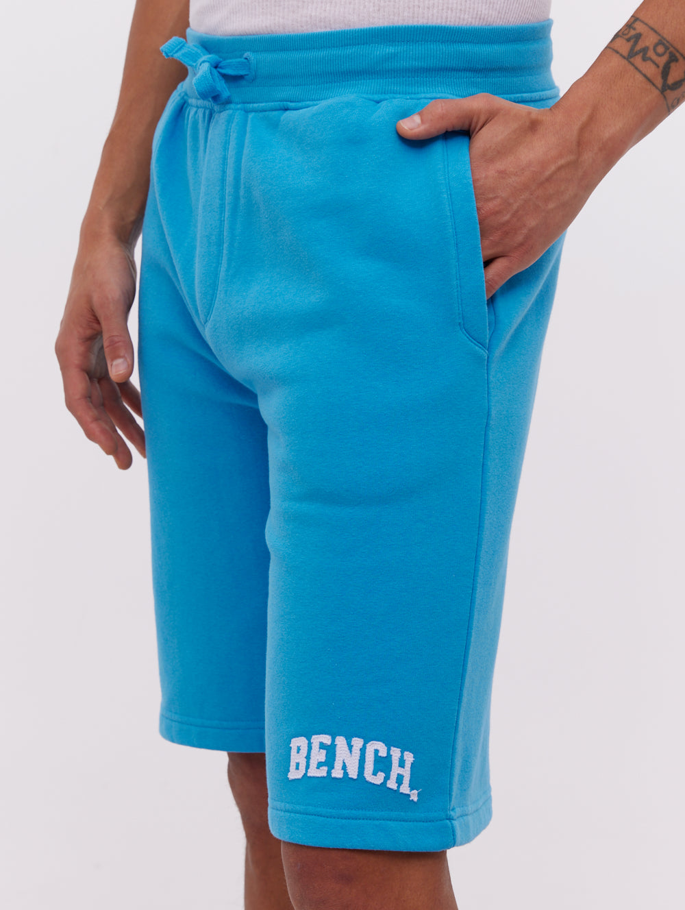 Jackton Collegiate Jogger Shorts for Men - Comfortable Athletic Running Workout Shorts with Pockets - Perfect for Gym, Yoga, and Casual Wear