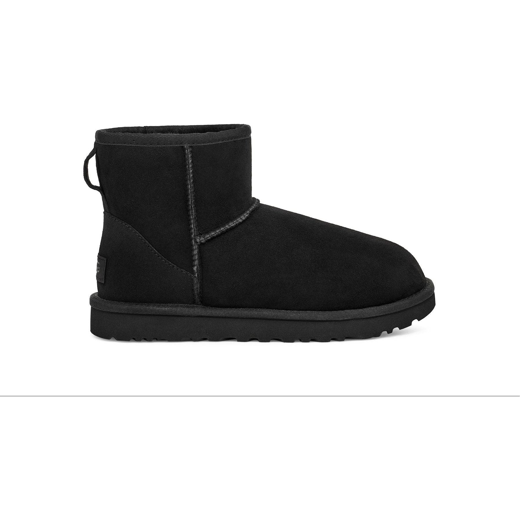 UGG Women's Classic Mini II Boots - Genuine Sheepskin Winter Boots for Women, Waterproof & Comfortable, Black - Perfect for Snow, Cold Weather & Casual Outfits
