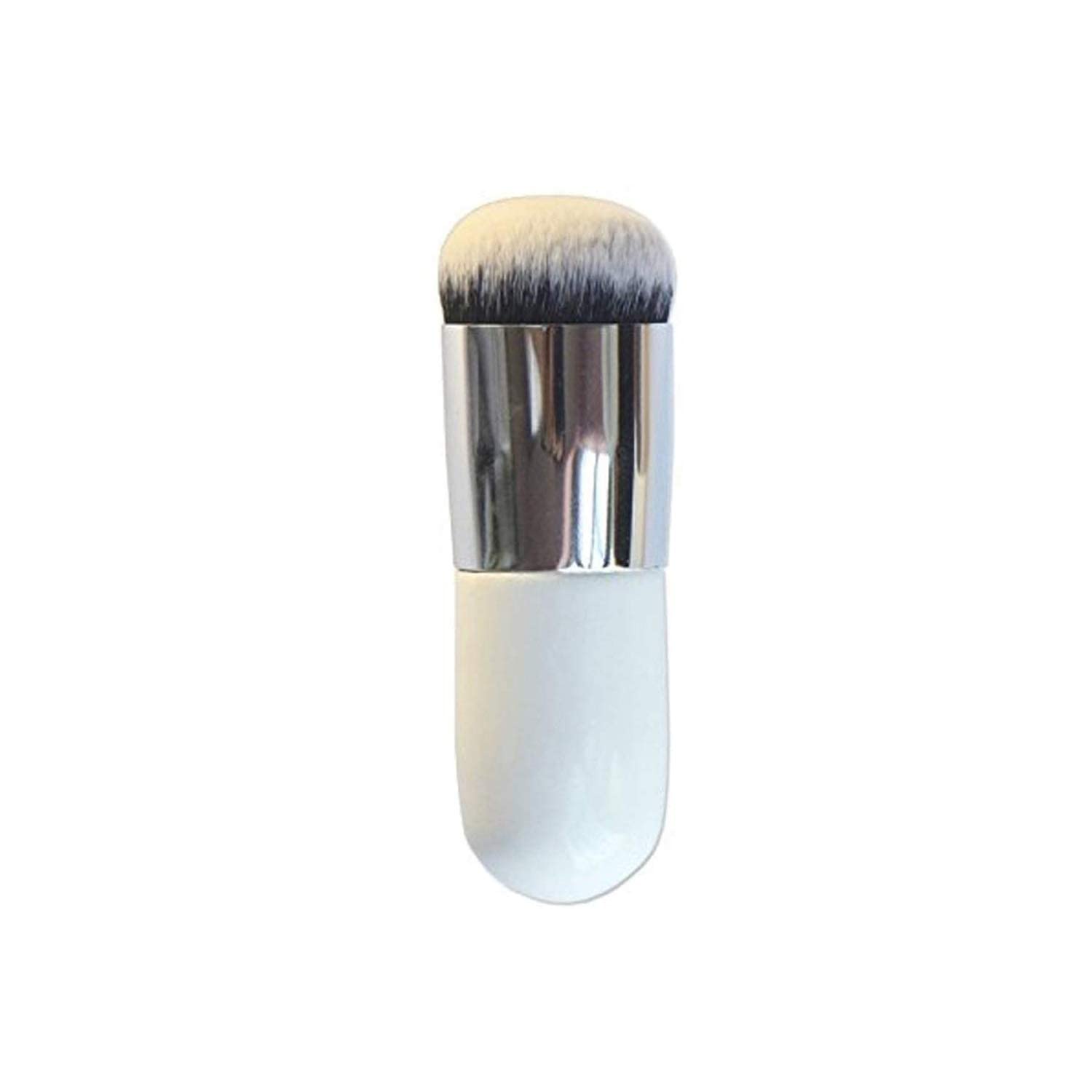 Zureni Chubby Foundation Makeup Brush Set - Synthetic Fiber BB Cream, Concealer & Powder Brush for Flawless Face Makeup - Perfect for Daily Use, Travel & Professional Makeup Artists