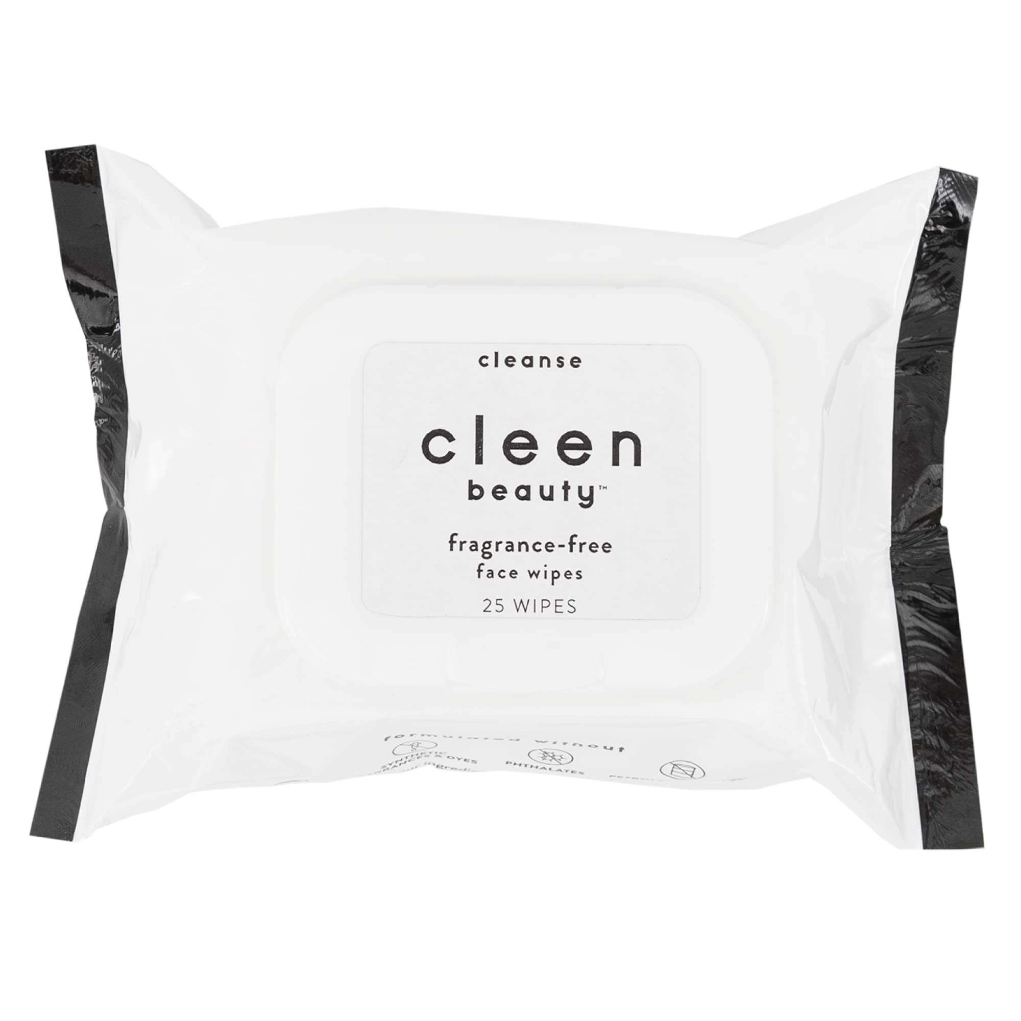 Cleen Beauty Fragrance-Free Aloe Vera Makeup Remover Wipes | Soothing & Moisturizing Biodegradable Face Wipes | Paraben-Free & Hypoallergenic | 25 Count | Perfect for Travel, Gym & Daily Skincare Routine