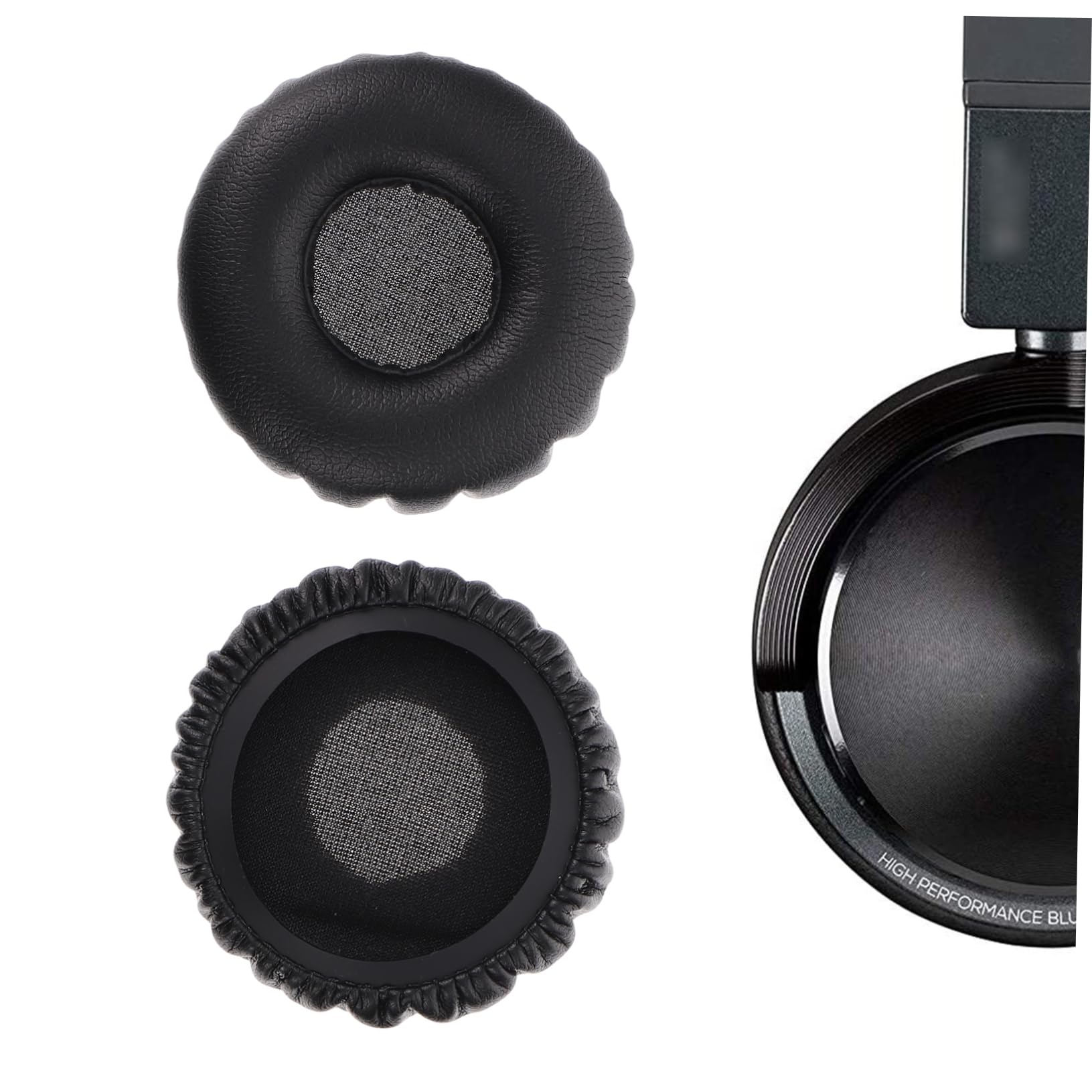 Gadpiparty Replacement Ear Pads for AKG K450 Headphones - Soft Memory Foam Ear Cushions Compatible with K430 K420 K480 Q460 - Easy Installation for Enhanced Comfort (Home Office, Gaming, Travel Use)