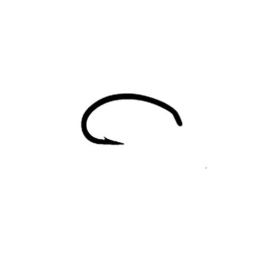 Premium Umpqua TMC 2457 Fly Tying Hooks - Size 16 (100 Pack) - Perfect for Trout & Salmon Fly Patterns - Ideal for Fly Fishing & DIY Fly Tying