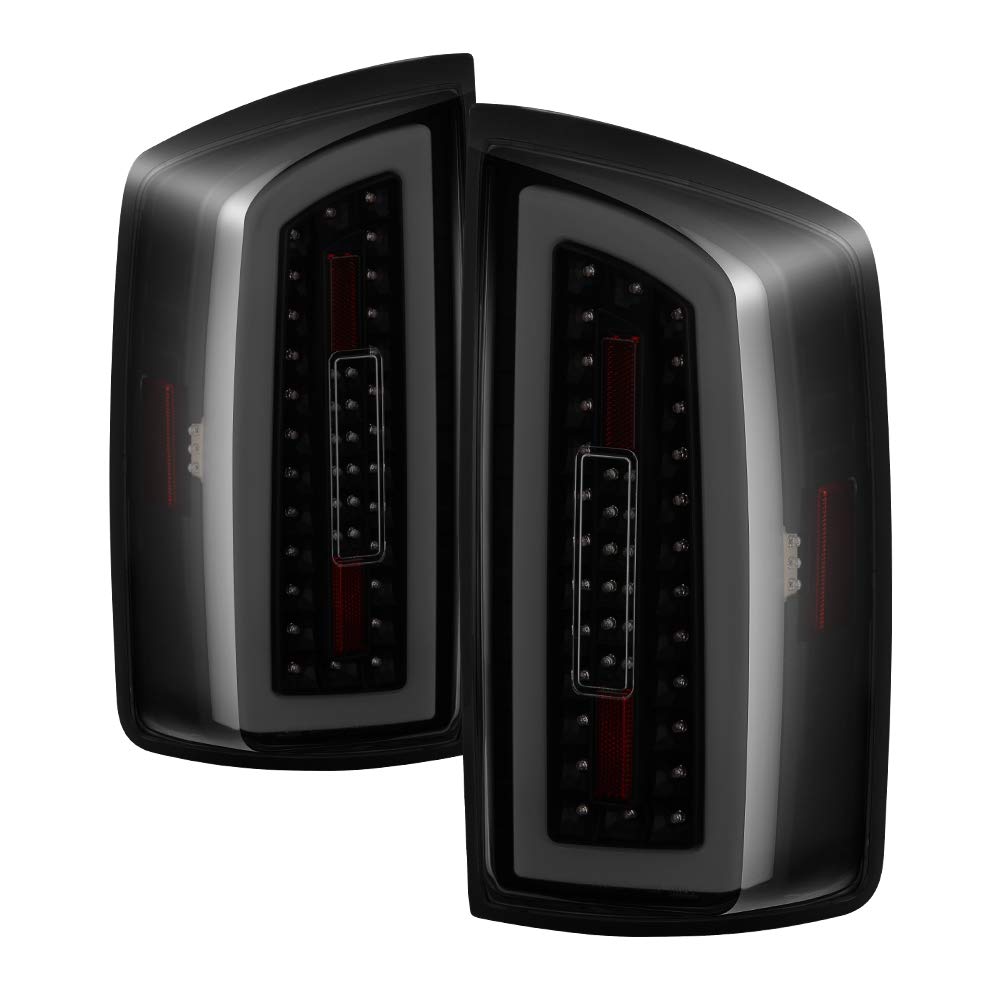 2007-2009 Dodge Ram 1500/2500/3500 LED Tail Lights - High-Performance Brake & Rear Light Bar for Enhanced Safety & Style - Perfect for Off-Roading, Night Driving & Truck Customization