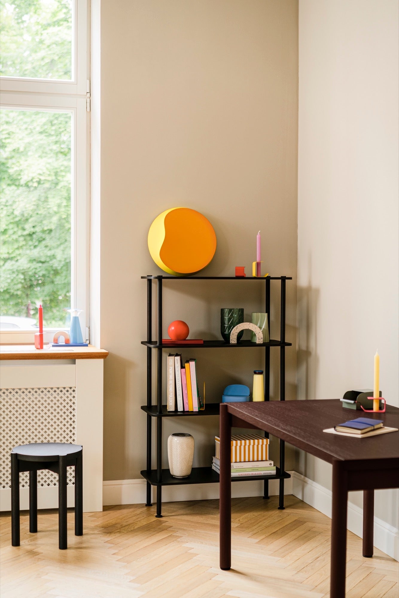 5-Tier Teidi Bookcase - Modern Wooden Bookshelf for Home & Office Storage - Perfect for Living Room, Bedroom, or Study Organization