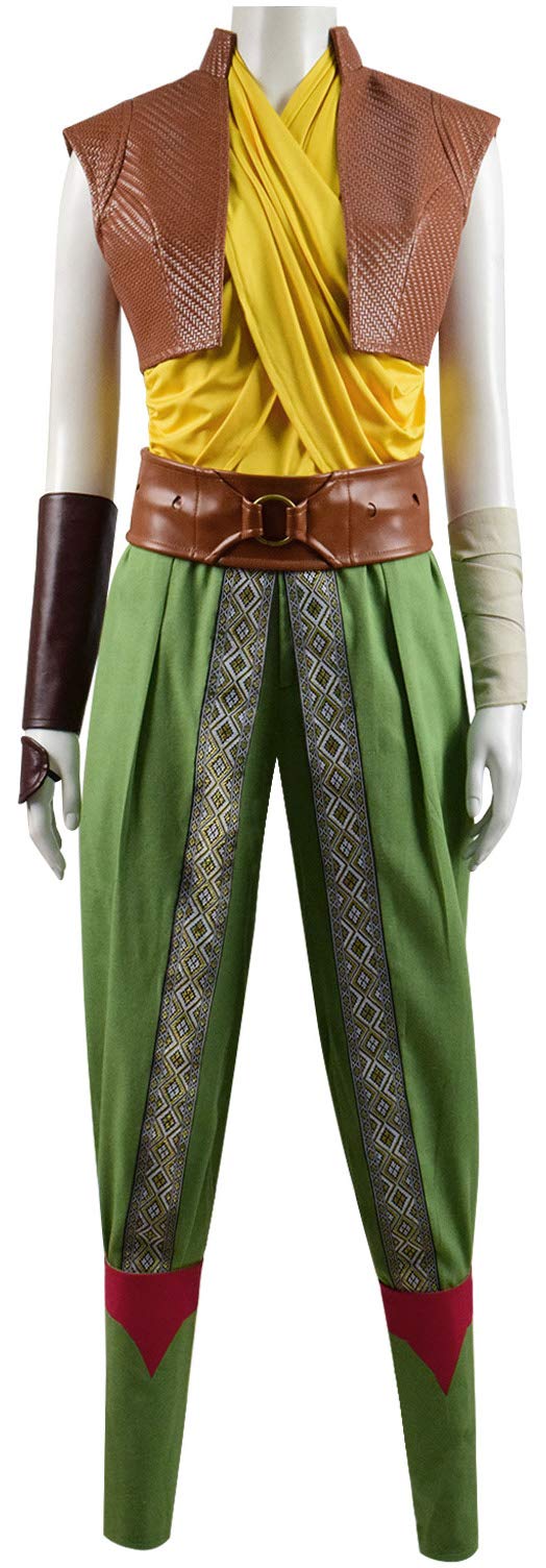 Women's Raya Cosplay Costume - Dragon Princess Warrior Outfit Full Set for Halloween, Cosplay Events & Themed Parties | Disney Inspired Costume for Adults & Teens