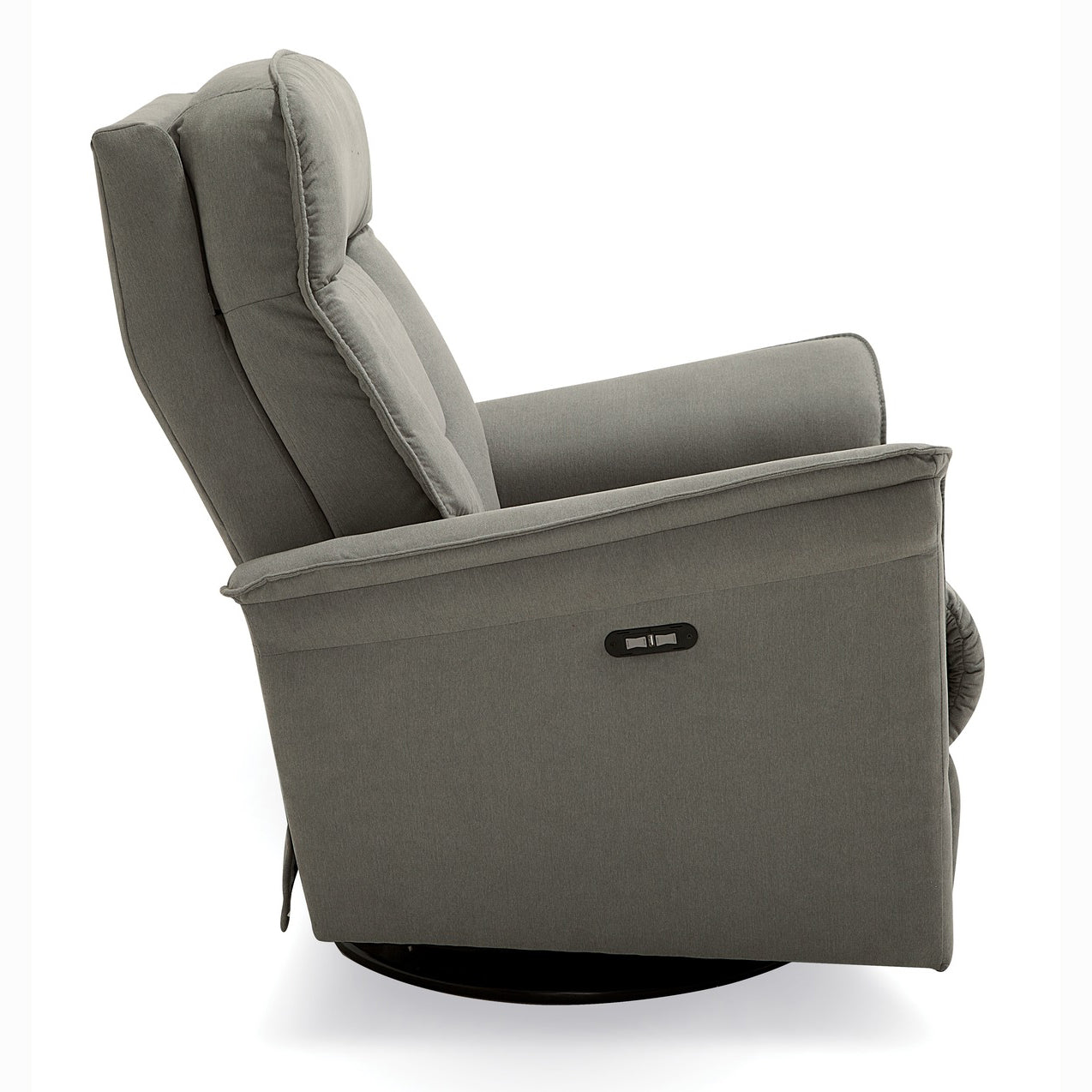 Palliser Custom Swivel Glider Power Recliner Chair with Adjustable Headrest - Stonegate II Collection | Modern Living Room Furniture for Relaxation & Home Theater Seating