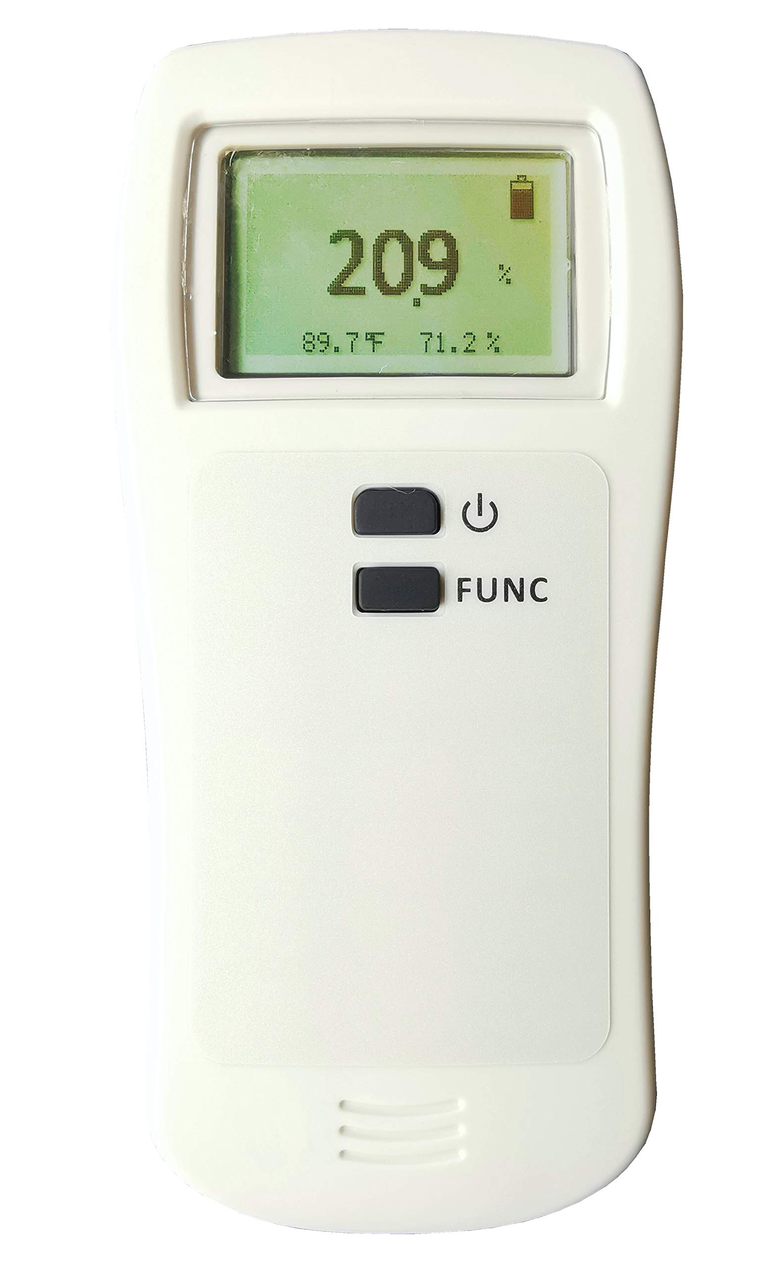 O2 Gas Detector - Portable Oxygen Gas Meter Tester with Alarm (0-30% Range) for Industrial Safety & Confined Space Monitoring