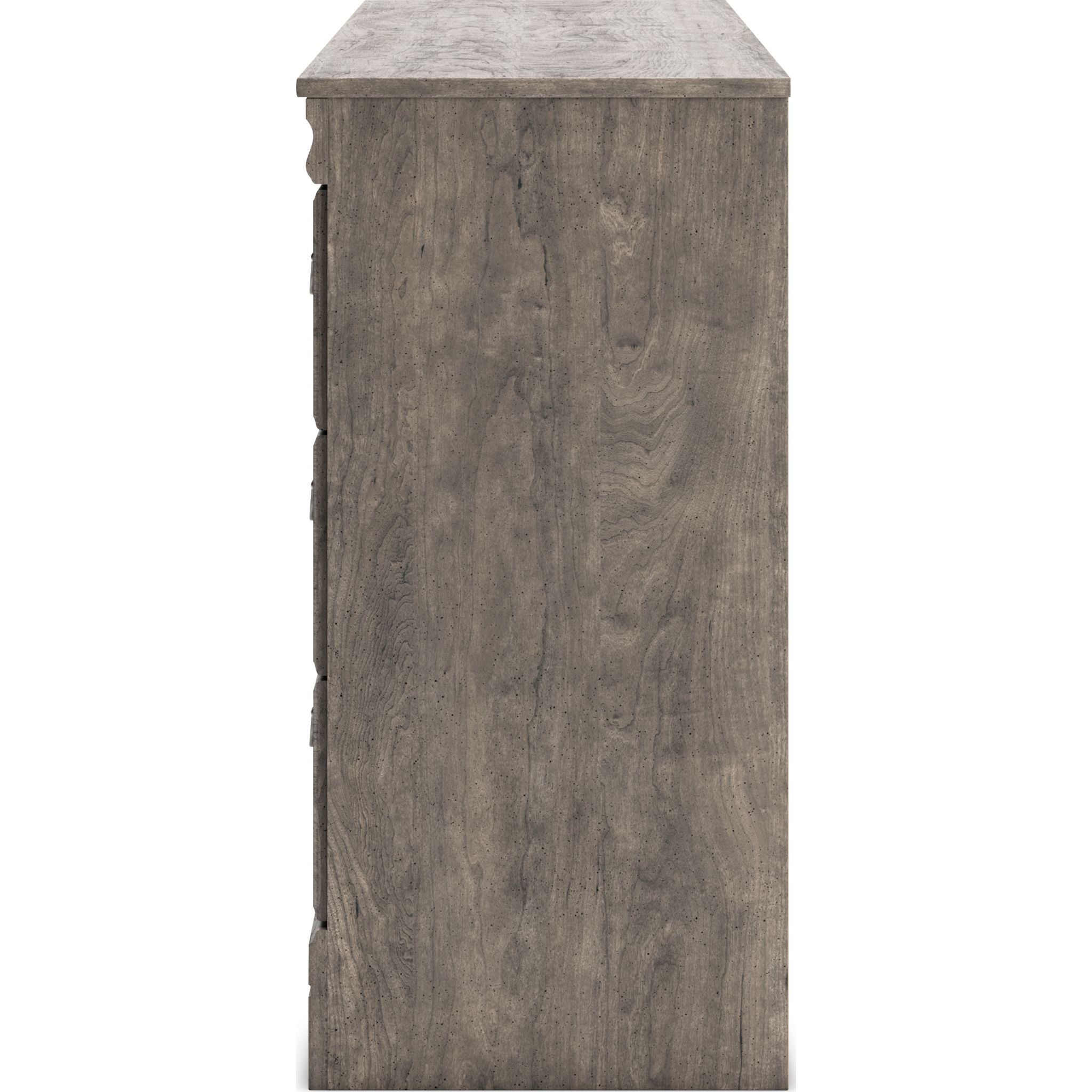 Bayzor 6-Drawer Dresser with Metal Frame - Modern Gray Bedroom Storage Furniture for Clothes, Bedding & Accessories | Perfect for Bedroom, Closet & Nursery Organization