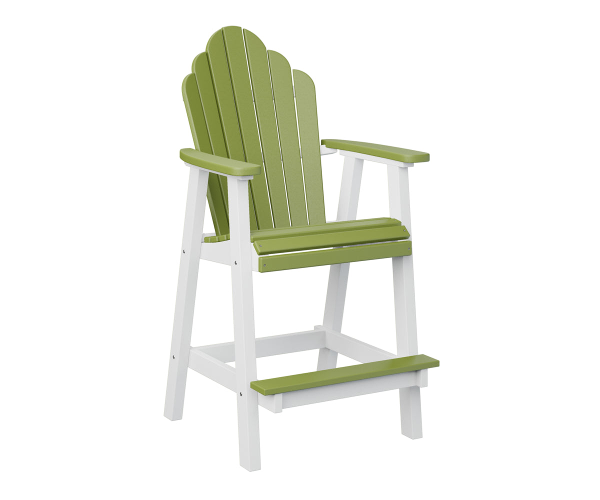 Kiwi Green on White