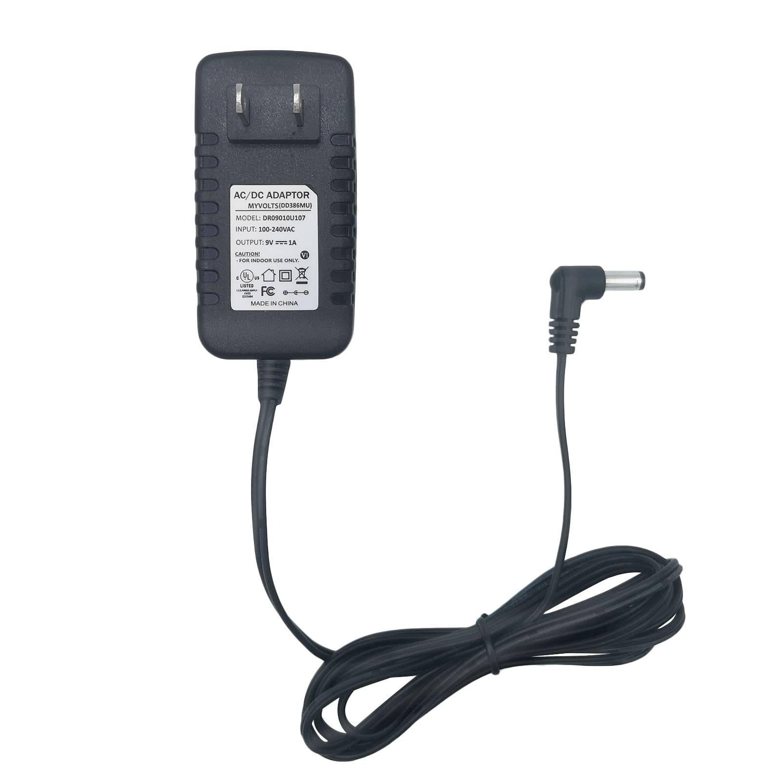 Fishman Acoustic Blender Preamp 9V Power Adapter - US Plug for Guitarists