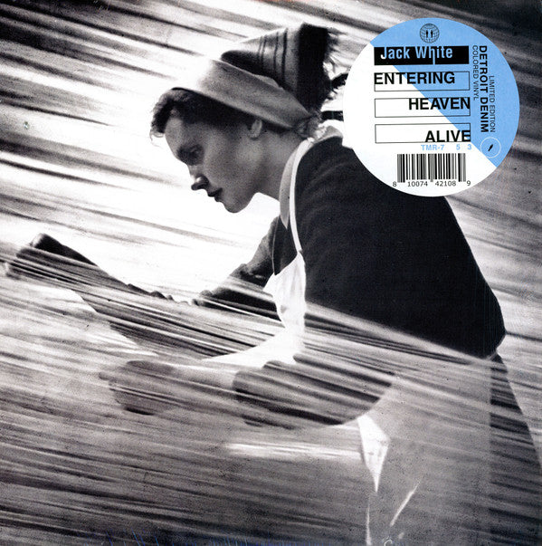 Jack White - Entering Heaven Alive Limited Edition Blue Vinyl LP Album (Mint Condition) | Perfect for Vinyl Collectors & Music Enthusiasts