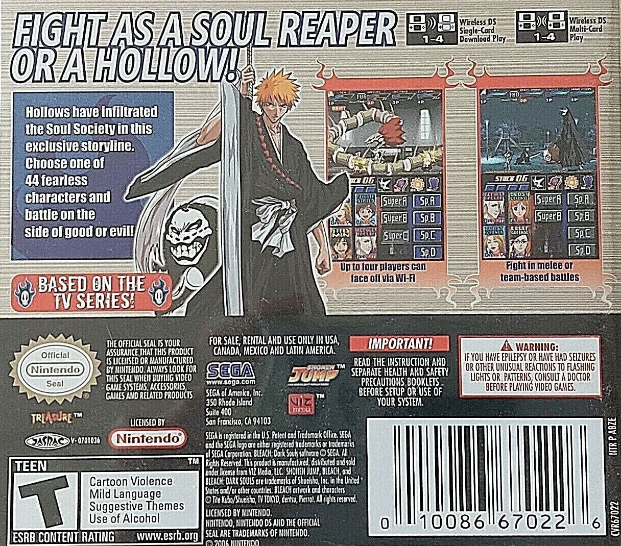 Bleach: Dark Souls - Anime Action Game for Nintendo Switch | Play as Ichigo & Soul Reapers | Perfect for Fans of Shonen & Fighting Games | Great for Gaming Nights & Anime Conventions